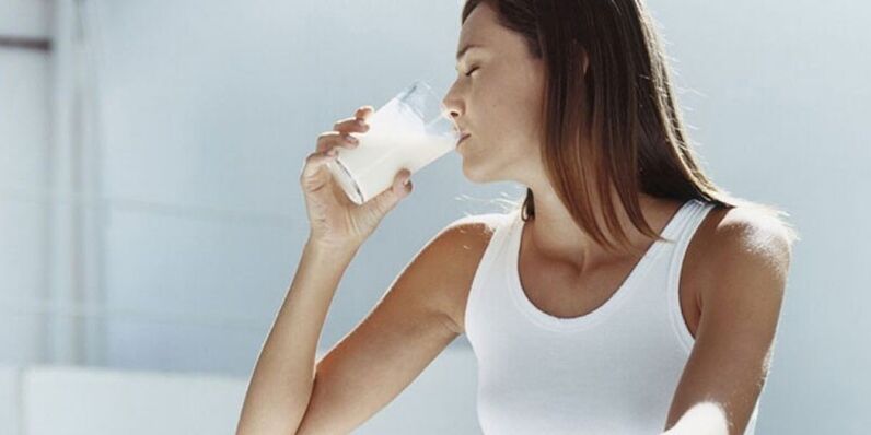 použití kefíru na žebříkové dietě